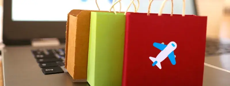 ルタオのナイアガラを購入できる方法。店舗・空港・オンラインストアでの入手をイメージしたショッピングバッグと飛行機アイコン