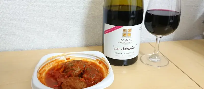 ジャン・クロード・マスの赤ワイン シラー・ヴィオニエと巻かないロールキャベツのペアリング
